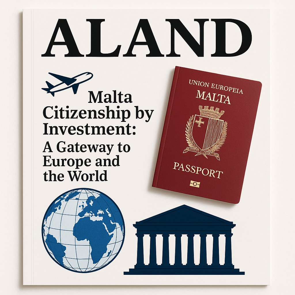 ALAND Magazine Cover – Malta Citizenship by Investment